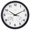 Hama Wanduhr Malta schwarz 185868 DM:25cm geräuscharm Produktbild-Vorschau 5