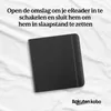 Funda Rakuten Kobo SleepCover, tipo libro, color beige, Vista previa de la imagen del producto 6