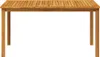 vidaXL Stół ogrodowy 150x90x74 cm z litego drewna Podgląd zdjęcia produktu 2