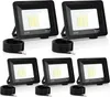 Jopassy LED reflektor LED stavebný reflektor 5X 20W 3 farby Náhľad obrázku produktu 1