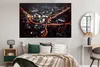 MuchoWow® Poster Skyline - Verkehr - Nacht 180x120 cm - Produktbild-Vorschau 4