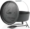 BBQ-Toro Dutch Oven DO12A, 10,7 L Alpha Gusseisen Kochtopf, Produktbild-Vorschau 1