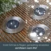 MeLiTec 3er-Set Solar-Bodeneinbauleuchte SEL03, rund, Produktbild-Vorschau 4