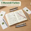 Set van 10 gelpennen met een echt klavertje, als Productafbeelding-voorbeeld 5