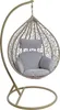 Hängesessel mit Gestell Polyrattan Hängekorb Rattan Produktbild-Vorschau 4