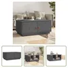 The Living Store Couchtisch Grau 80x50x35 cm Massivholz Produktbild-Vorschau 10
