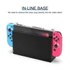 INF Kristallklare Schutzhülle für Nintendo Switch Schwarz Produktbild-Vorschau 3