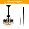 WISFOR cristal Lustre Plafonnier Suspension de table Voir les images du produit 8