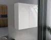 wisząca szafka łazienkowa 80x80 (2x40) biały połysk Podgląd zdjęcia produktu 2