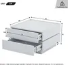 okwish Funktionscouchtisch Couchtisch, um 360° drehbare , Produktbild-Vorschau 7