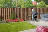 Delta Bohlen-Zaun Natura braun 180x180cm Produktbild-Vorschau 4