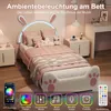 INONEFT Cartoon-Kinderbett 90 x 200 cm, Polsterbett mit Produktbild-Vorschau 9