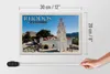 Holzschild Reise 30x20cm Rhodos Griechenland Kloster Produktbild-Vorschau 5