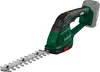 A cordless grass and shrub shear with a battery pack attached. Produktbild-Vorschau