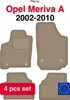Velours-Autoteppiche für: Opel Meriva A Minivan (2002-2010) Produktbild-Vorschau 16