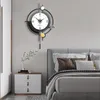 Moderne Minimalist Wanduhr, Lautlos ohne Ticks Nordischer Produktbild-Vorschau 7