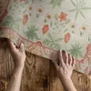 Anitique Floral In Rahmen – Vinylteppich – 100x150 cm – Produktbild-Vorschau 3
