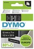 DYMO D1  Schriftband 45021  12mmx7.0m weiß   ->schwarz Voir les images du produit 1