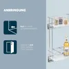 coulisse d'armoire télescopique bremermann, panier Voir les images du produit 7