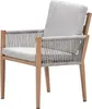 Sardinia Dining Stuhl - light teaklook - TPU rope sand -  Produktbild-Vorschau 1