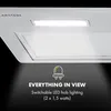 Klarstein Simplica 70 digestor, zabudovaný digestor, šírka Náhľad obrázku produktu 5