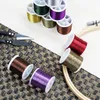 Kurtzy 20 Set Metallicfarbenes Polyester Stickgarn für Produktbild-Vorschau 6