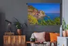 MuchoWow® Wandteppich Wandbehang Blauer Himmel über Cinque Produktbild-Vorschau 5