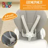 Baby Vivo Design Kinderhochstuhl aus Kunststoff - Tippy in Produktbild-Vorschau 5