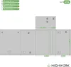 Tente de culture HIGHWERK 160 x 120 x 205 cm, « MyHomeGrow Voir les images du produit 2