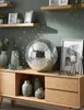 Riesige silberne Discokugel - XXL 50 cm - Einheitsgröße Produktbild-Vorschau 3