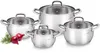 Lamart LT1111 Set de casseroles, 8 pièces, acier Voir les images du produit 2