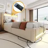 Flieks Polsterbett 90x200cm mit Ladefunktion (USB & Produktbild-Vorschau 7