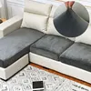 Sofa Sitzkissenbezug, Stretch Samt Sofabezug, Elastische Produktbild-Vorschau 1