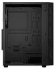 The interior of a black computer case. Podgląd zdjęcia produktu