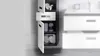 Hochschrank - Weiß Hochglanz - Grau - B 38 cm - 2 Türen - 1 Produktbild-Vorschau 10