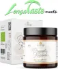 A product shot of a box and jar of propolis capsules, with a logo and text overlay. Anteprima dell’immagine prodotto