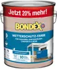 Bondex Wetterschutz-Farbe Azurblau - Ral5009 3 L Produktbild-Vorschau 1