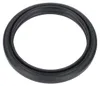 A close-up studio shot of a black rubber seal ring against a white background. Produktbild-Vorschau