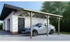 Carport Garagendach 3x5.24 m - 15 m2 - PVC-Abdeckung Produktbild-Vorschau 1