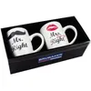 BRUBAKER Mr. Right & Mrs. Always Right Set de tasses en Voir les images du produit 3