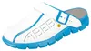 Clog weiß/ blau mit Aufdruck ESD - 37 Produktbild-Vorschau 1
