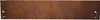 A long, narrow piece of Corten steel, likely a garden edging or border, shown horizontally against a plain brown background. Produktbild-Vorschau