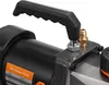 A close-up view of a portable vacuum pump, focusing on the handle and connection port. Náhľad obrázku produktu
