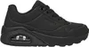 A black Skechers Uno Gen1 sneaker shown from the side. Produktbild-Vorschau