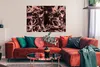 MuchoWow® Poster Marmor - Roségold - Steine 120x80 cm - Produktbild-Vorschau 2