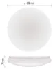 LED přisazené svítidlo TIVI, A CLASS, kruhové bílé 12,5W, IP44, neutrální bílá Náhled obrázku produktu