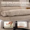 HOMCOM Relaxsessel mit Höhenverstellbarem Hocker Drehbarer Produktbild-Vorschau 6
