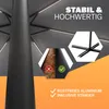 KINGSLEEVE® Ampelschirm LED Beleuchtung UV Schutz 80+ Solar Produktbild-Vorschau 5