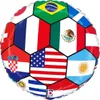 18"/Ø46cm Folienballon Fußball Länder Produktbild-Vorschau 2
