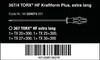 Wera Kraftform Plus 367/4 TORX - Set di cacciaviti - 4 Anteprima dell’immagine prodotto 11